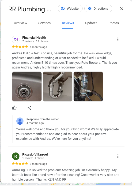 6. Manage Reviews